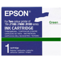 Epson C33S020406 Green Ink Cartridge SJIC7G (25.5 Ml.) - Original Epson pack for Epson TM-J7100, TM-J9100