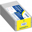 Epson SJIC22PY Yellow Ink Cartridge C33S020604 (32.5 ML.) - Original Epson pack for Epson TM-C3500, TM-C3600 