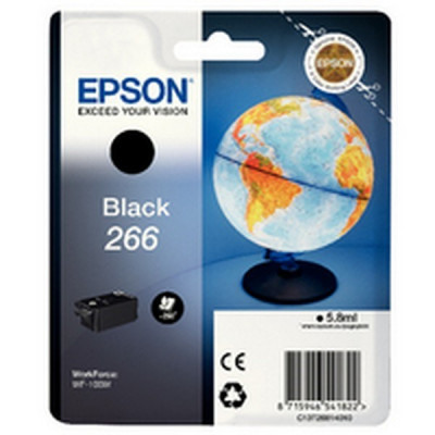 Epson 266 Black Ink Original Cartridge C13T26614020 (5.8 Ml.) for Epson WorkForce 100, 100W