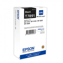 Epson T7891 Black Original Ink Cartridge C13T789140 (4000 Pages) for Epson WorkForce Pro WF-5110DW, WF-5190DW, WF-5190DW BAM, WF-5620DWF, WF-5690DWF, WF-5690DWF BAM