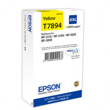 Epson T7894 Yellow Original Ink Cartridge C13T789440 - (4000 Pages)