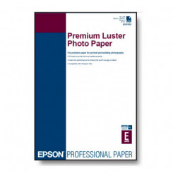Epson S041784 Premium Luster Glossy Photo Inkjet Paper (A4) - 210 mm X 297 mm - 260 grams/M2 - 250 Sheets
