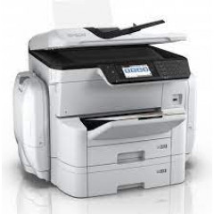 Epson WorkForce Pro WF-C8690DTWFC - Multifunction printer - colour - ink-jet - A3 (media) - up to 22 ppm (copying) - up to 24 ppm (printing) - 835 sheets - 33.6 Kbps - Gigabit LAN, USB host, NFC, USB 3.0, USB 2.0 host, Wi-Fi(ac)