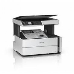 Epson EcoTank ET-M2170 - Multifunction printer - B/W - ink-jet - refillable - A4/Legal (media) - up to 20 ppm (printing) - 250 sheets - USB, LAN, Wi-Fi - white
