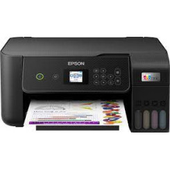 Epson EcoTank ET-2825 - Multifunction printer - colour - ink-jet - refillable - A4 (media) - up to 10 ppm (printing) - 100 sheets - USB, Wi-Fi - black