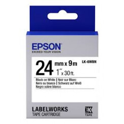EPSON Ribbon LQ-6WBN - Standard - Black on White - 24mmx9m