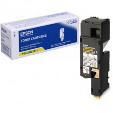 Epson S050669 Yellow Toner Cartridge (700 Pages) - Original Epson pack (C13S050669) for AcuLaser CX17, C1700 Series