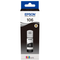 Epson 106 PHOTO BLACK ORIGINAL ECOTANK Ink Cartridge C13T00R140 - 70 ml.
