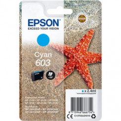 Epson 603 - 2.4 ml - cyan - original - blister - ink cartridge - for Expression Home XP-2100, 2105, 3100, 3105, 4100, 4105