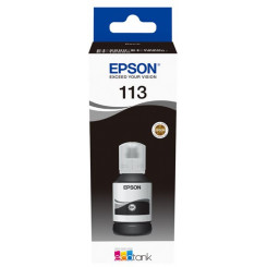 Epson EcoTank 113 Original Black Ink Refill Cartridge C13T06B140 (127 Ml.)