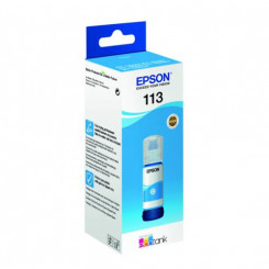 Epson EcoTank 113 - 70 ml - cyan - original - ink refill - for EcoTank ET-16150, 16600, 16650, 5150, 5170, 5800, 5850, 5880
