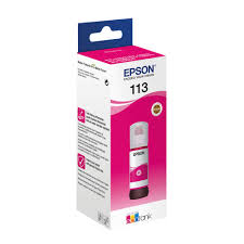 Epson EcoTank 113 - 70 ml - magenta - original - ink refill - for EcoTank ET-16150, 16600, 16650, 5150, 5170, 5800, 5850, 5880