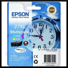 Epson 27XL (3-Ink CMY Pack) Original High Yield Ink Cartridges C13T27154012