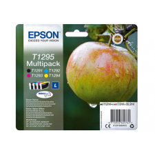 Epson T1295 (4-Ink CMYK Pack) Black / Cyan / Magenta / Yellow Original Ink Cartridges C13T12954012