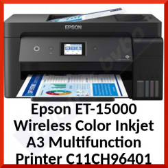 Epson ET-15000 Wireless Color Inkjet A3 Multifunction Printer C11CH96401 - Copier/Fax/Printer/Scanner