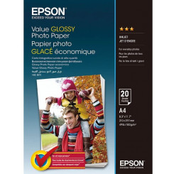 Epson Value - Glossy - A4 (210 x 297 mm) - 183 g/m - 20 sheet(s) photo paper - for Epson L382, L386, L486