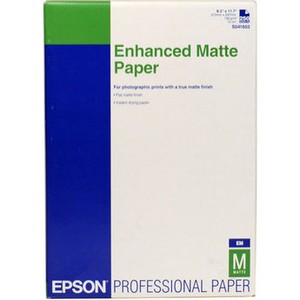 Epson Enhanced Matte Inkjet Paper C13S041718 - A4 (210 x 297 mm) - 192g/m2 - 250 sheets