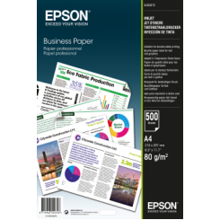 Epson Business White Inkjet Printing Paper C13S450075 - A4 (210 x 297 mm) - 80 g/m² - 500 Sheets Pack