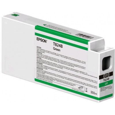 Epson T824B GREEN ORIGINAL UltraChrome Ink Cartridge C13T824B00 - 350 Ml.