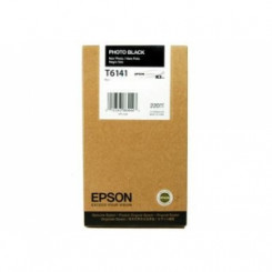 Epson T6141 Original Photo Black Ink C13T614100 - 220 Ml. Cartridge - for Stylus Pro 4400, 4450