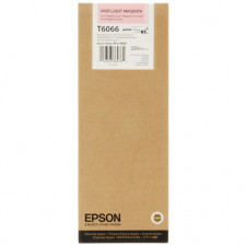 Epson T6066 Original Vivid Light Magenta Ink Cartridge C13T606600 (220 Ml) - for Epson Pack for Stylus Pro 4800, 4880