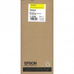 Epson T6424 Yellow Original Ink Cartridge C13T642400 (150 ml.) for Epson Stylus Pro 7700, 7890, 7900, 9700, 9890, 9900, WT7900