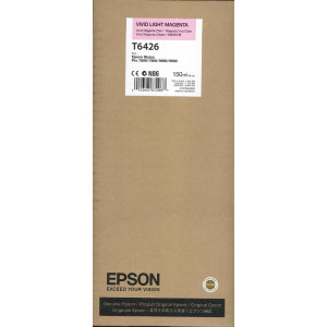 Epson T6426 Vivid Light Magenta Original Ink Cartridge C13T642600 (150 ml.) for Epson Stylus Pro 7700, 7890, 7900, 9700, 9890, 9900, WT7900