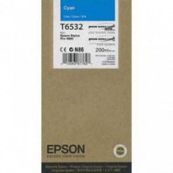 Epson T6532 (C13T653200) Original CYAN Ink Cartridge (200 Ml.)