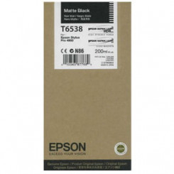 Epson T6538 (C13T653800) Original MATTE BLACK Ink Cartridge (200 Ml.)
