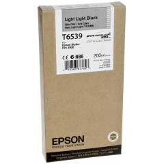 Epson T6539 (C13T653900) Original LIGHT LIGHT BLACK Ink Cartridge (200 Ml.)