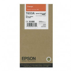 Epson T653A (C13T653A00) Original ORANGE Ink Cartridge (200 Ml.)