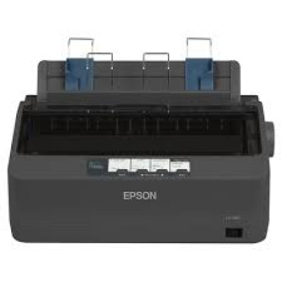 Epson LX-350 Monochrome Dot Matrix Printer C11CC24031 - 9 Pins - parallel, USB, serial