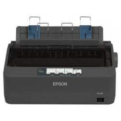 Epson LQ-350 Monochrome Dot Matrix Printer C11CC25001 - 24 pin - up to 347 char/sec - parallel, USB 2.0, serial