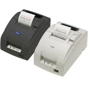 Epson TM-U220D Dot Matrix Printer - Colour - Receipt Print - Serial - Dark Grey - 6 lps Mono (C31C515052)