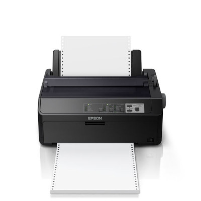 Epson FX 890II - Printer - monochrome - dot-matrix - Roll (21.6 cm), JIS B4, 254 mm (width) - 240 x 144 dpi - 9 pin - up to 738 char/sec - parallel, USB 2.0
