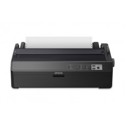 Epson FX-2190II Monochrome Dot-Matrix Printer - Roll (21.6 cm), 406.4 mm (width), 420 x 364 mm - 240 x 144 dpi - 9 pin - up to 738 char/sec - parallel, USB 2.0
