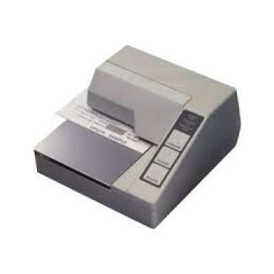 Epson TM-U295 Dot Matrix Printer - Monochrome - Receipt Print - Serial (RS232) - White - 2.1 lps Mono