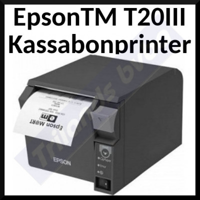 Epson TM- T70II Desktop Direct Thermal Printer C31CD38032 - Monochrome - Receipt Print - USB - Serial (RS232) - With Cutter - Dark Grey - 250 mm/s Mono - 180 x 180 dpi - 79.50 mm Label Width