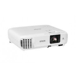 Epson EB-X49 - 3LCD projector - portable - 3600 lumens (white) - 3600 lumens (colour) - XGA (1024 x 768) - 4:3 - LAN - white