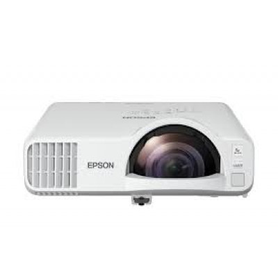 Epson EB-L210W - 3LCD projector - 4500 lumens (white) - 4500 lumens (colour) - WXGA (1280 x 800) - 16:10 - 720p - 802.11n wireless / LAN / Miracast - white