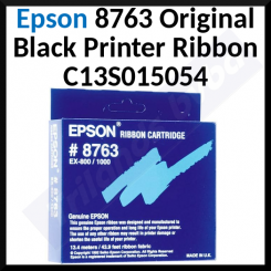 Epson S015054 (C13S015054 / 8763) Original BLACK Nylon Printer Ribbon (2.000.000 Stikes)