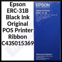 Epson ERC-31B BLACK ORIGINAL Nylon POS Printer Ribbon C43S015369