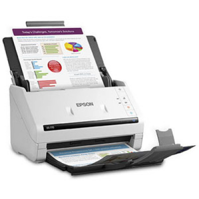 Epson WorkForce DS-770 Power PDF - Document scanner - Duplex - A4/Legal - 600 dpi x 600 dpi - up to 45 ppm (mono) / up to 45 ppm (colour) - ADF (100 sheets) - up to 5000 scans per day - USB 3.0