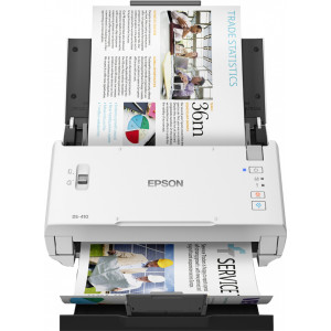 Epson WorkForce DS-410 Power PDF - Document scanner - Contact Image Sensor (CIS) - Duplex - A4/Legal - 600 dpi x 600 dpi - up to 26 ppm (mono) / up to 26 ppm (colour) - ADF (50 sheets) - up to 3000 scans per day - USB 2.0