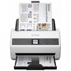 Epson WorkForce DS-870 - Document scanner - Duplex - A4 - 600 dpi x 600 dpi - up to 65 ppm (mono) / up to 65 ppm (colour) - ADF (100 sheets) - up to 7000 scans per day - USB 3.0
