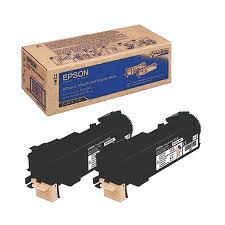 Epson Economy Pack - 2-pack - black - original - toner cartridge - for AcuLaser C2900DN, C2900N, CX29DNF, CX29NF