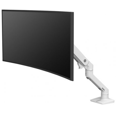 Ergotron HX - Mounting kit (monitor arm) - for Monitor - white - screen size: up to 49" - desktop