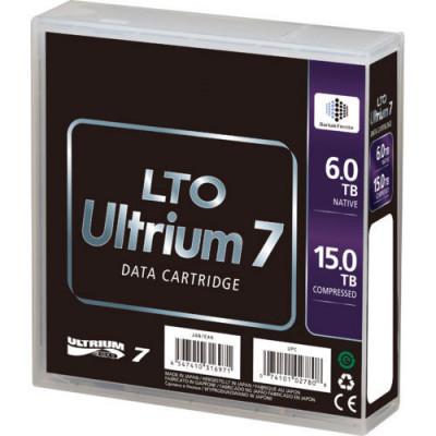 FujiFilm LTO-7 Data Tape 16456574 - 6TB / 15TB Read / Write Ultrium7 Cartridge