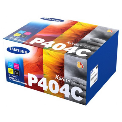 HP Samsung CLT-P404C - 4-pack - black, yellow, cyan, magenta - original - toner cartridge (SU365A)