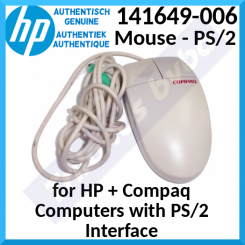 HP (141649-006) Compaq PS/2 Two Button Opal Mouse